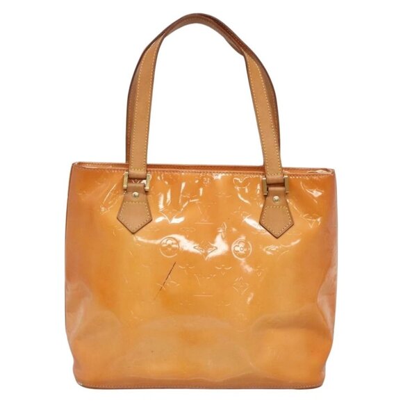 LOUIS VUITTON Monogram Vernis Houston Bag Marshmallow Pink M91302 LV Auth BA3921 - Picture 2 of 16